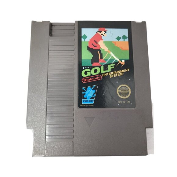 Vintage Golf Video Game Nintendo Entertainment System NES 1985 Sport Series - Picture 1 of 6